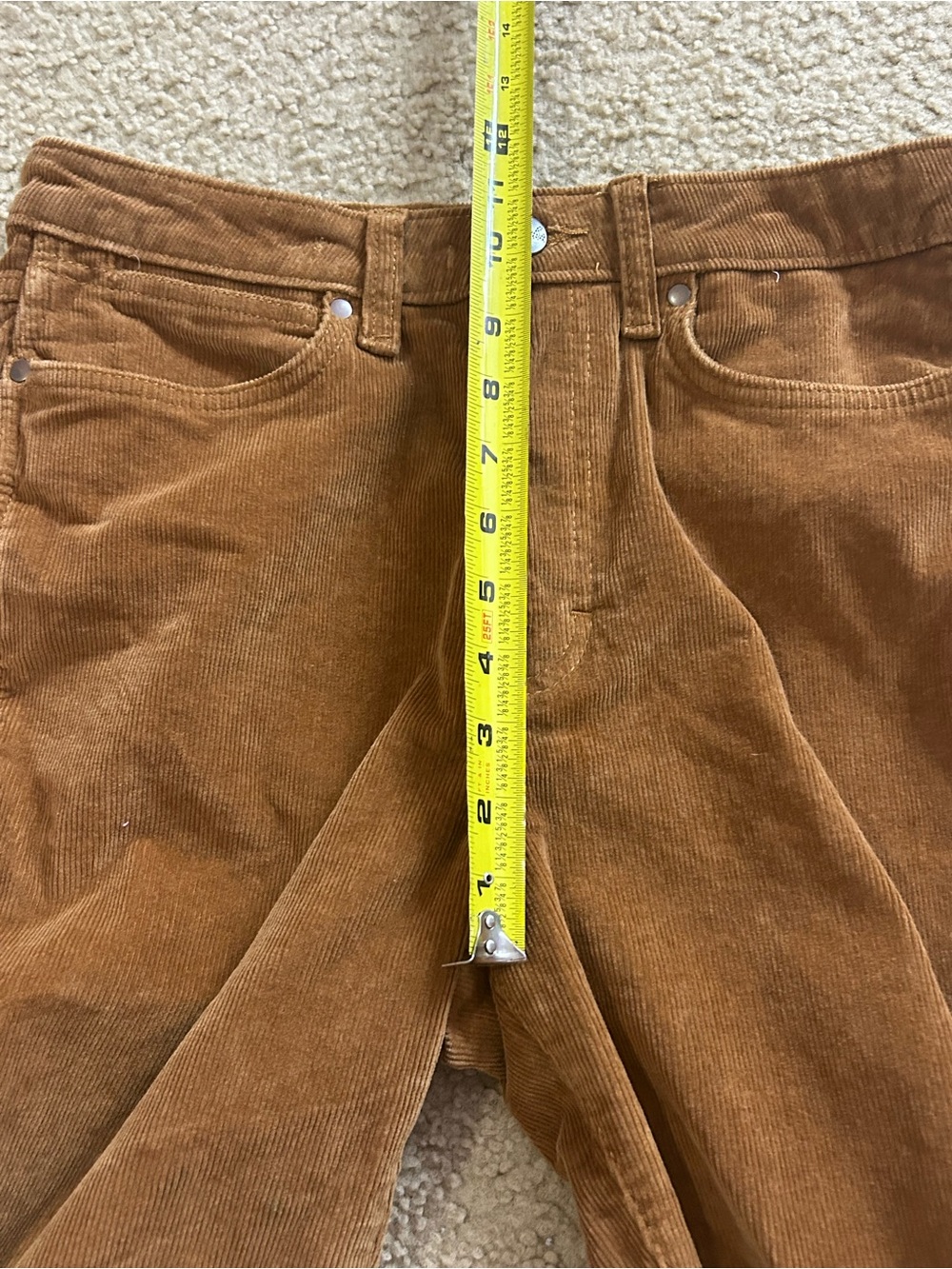 Wrangler Bailey Jeans Womens 30x31 High Rise Brown Western Retro Trouser - Picture 8 of 10